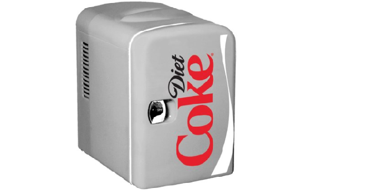 Diet Coke Personal 6 Can Mini Fridge Only $29.99! (Reg. $64)