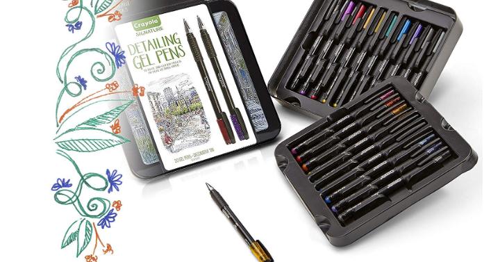 Crayola Metallic and Glitter Gel Pen Set – Only $7.99!