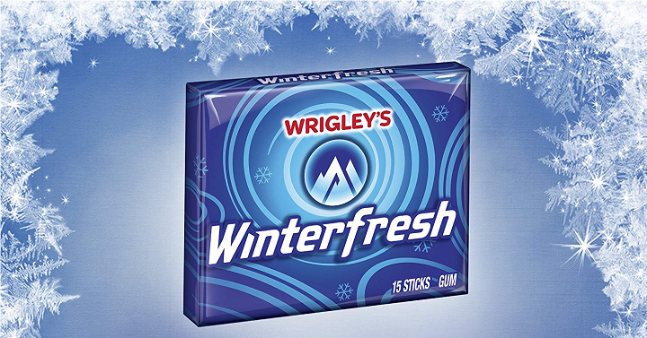 Wrigley’s Winterfresh Gum (15 Stick) 10 Pack Only $7.11 Shipped!