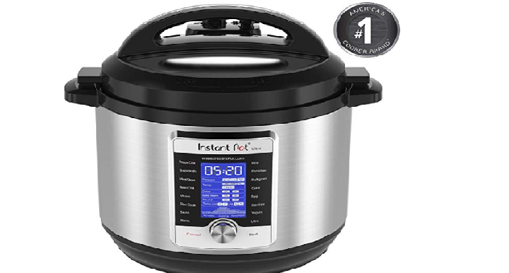 Instant Pot Ultra 8 Qt 10-in-1 Multi- Use Programmable Pressure Cooker Only $115.99 Shipped! (Reg. $180)