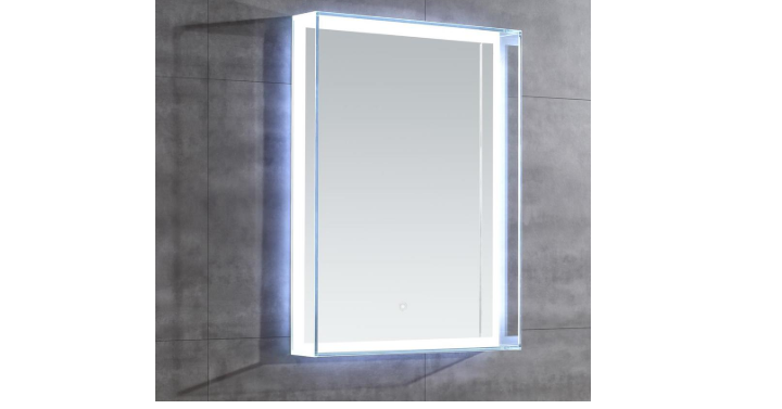 OVE Decors Bowman 23.63-in Aluminum Rectangular Lighted LED Bathroom Mirror Only $99 Shipped! (Reg. $379)