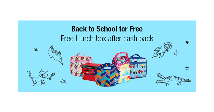 New Awesome Freebie! Get a FREE Lunchbox After Cash Back from WalMart and TopCashBack!