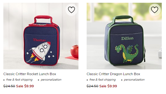 Pottery Barn: Up to 50% Off Backpacks & Lunch Boxes + FREE Shipping!