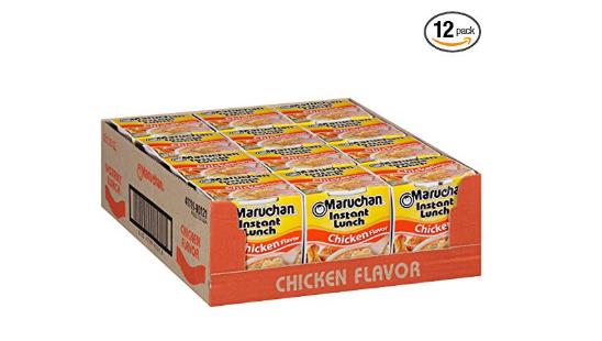 Maruchan Instant Lunch Chicken Flavor, Pack of 12 – Only $3.84!