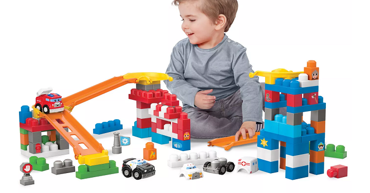 Mega Bloks First Builders Fast Tracks Delux Rescue Center Only $19.99! (Reg $39.99)