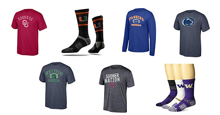 Save up to 35% on College Colors Day Men’s Apparel Deals! Priced from $3.71!