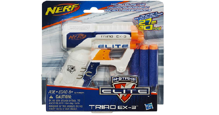 NERF N-Strike Elite Triad Toy Only $3.99! (Reg. $10)