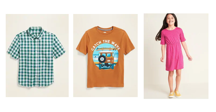 Old Navy: Take up to 60% on Kids & Baby + Extra 15% off! Crazy Low Prices on Kids Clothes!