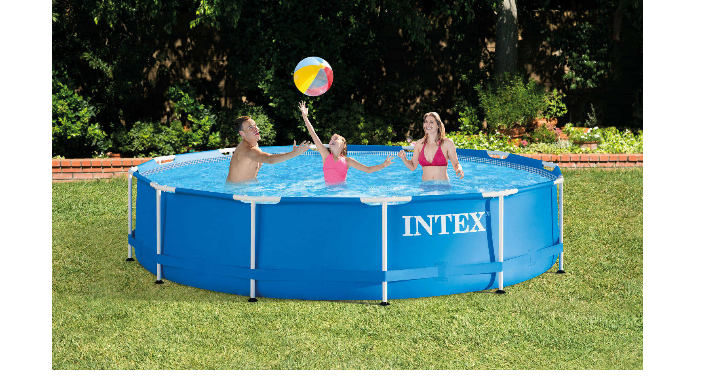 Intex 12′ x 30” Metal Frame Above Ground Swimming Pool with Filter Pump Only $74 Shipped! (Reg. $130)
