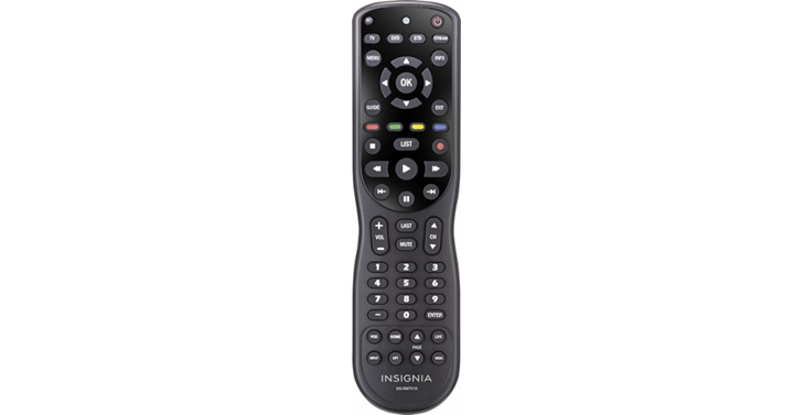 Insignia 4-Device Universal Remote – Just $14.99! Was $29.99!