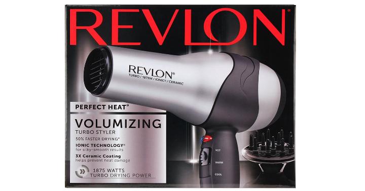 Revlon Volumizing Turbo Hair Dryer – Only $9.52!