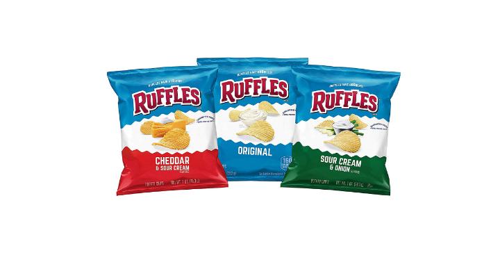 Ruffles Potato Chips Variety Pack, 40 Count – Only $9.74!