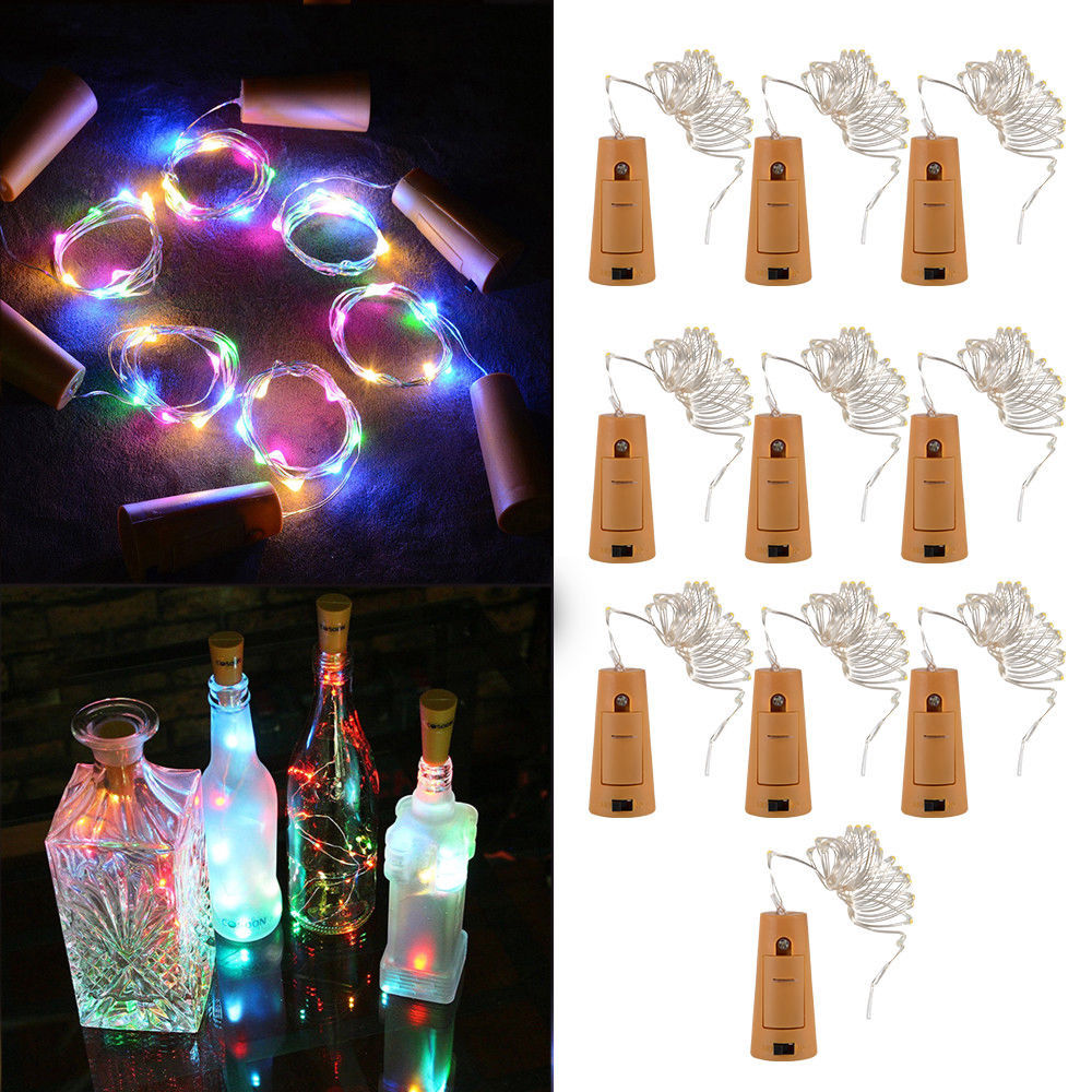 Cork Shaped 20 LED Fairy Light Strings Just $4.99!
