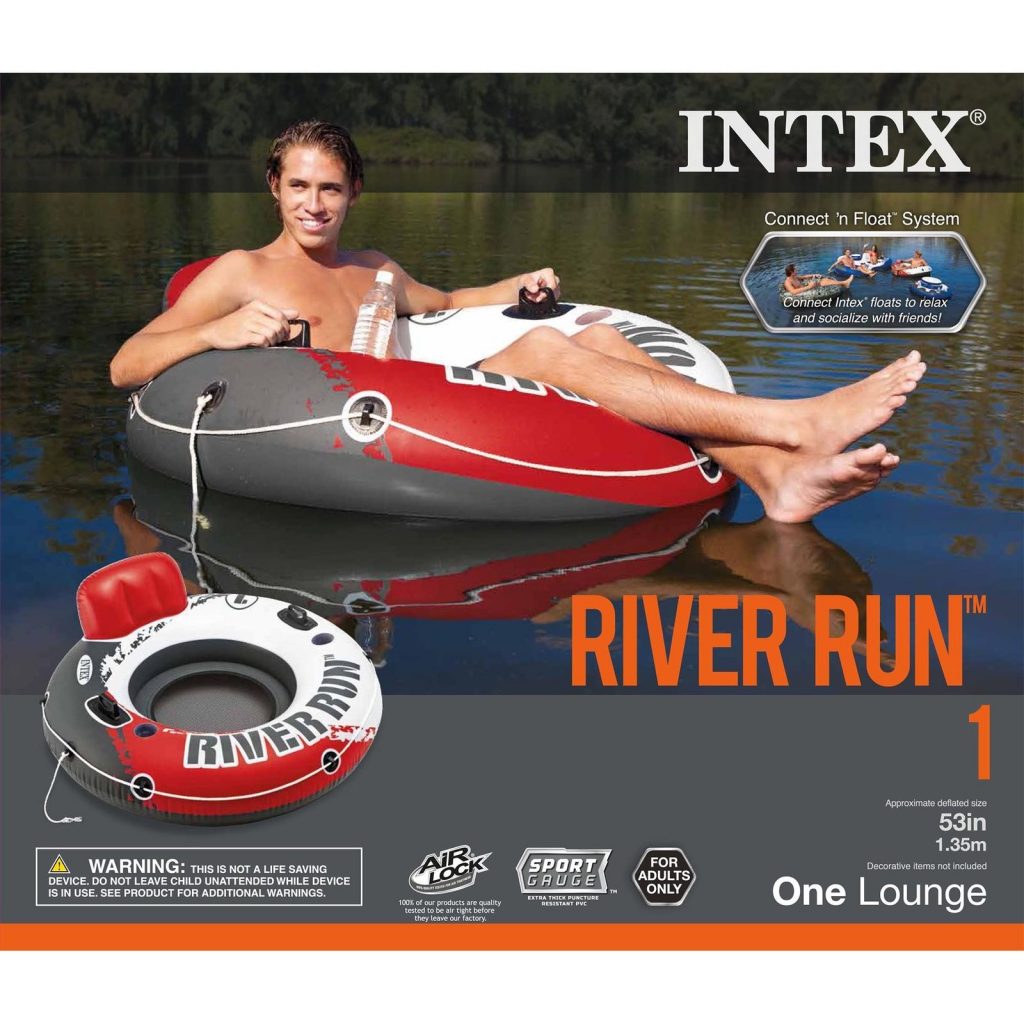 Intex River Run 53″ Inflatable Water Tube Just $15.19!