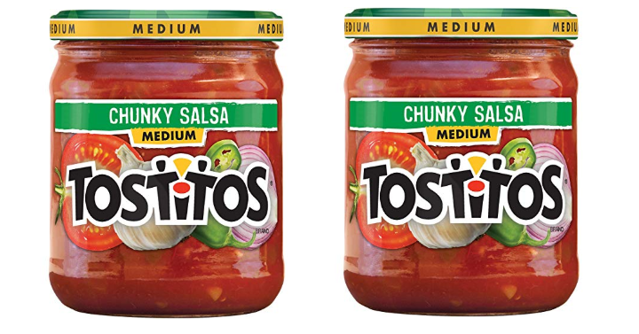 Tostitos Medium Chunky Salsa, 15.5 Ounce Jar, Pack of 4 Only $8.87 Shipped! That’s Only $2.21 Each!