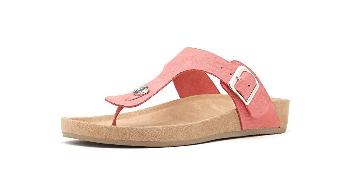 Hot! Women’s T-Strap Thong Footbed Sandals – Just $8.99!