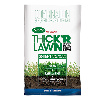 Scotts (30158) Turf Builder Thick’R Lawn Sun & Shade (40lbs) Only $36.99!