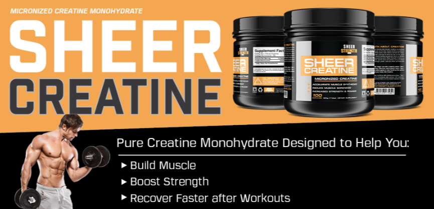 Micronized Creatine Monohydrate Powder Just $5.69!