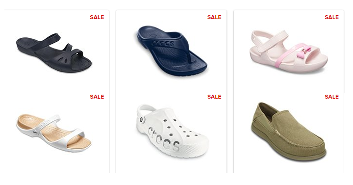 Crocs: Take Extra 50% off Clearance Items! Crocs for Only $9.49!