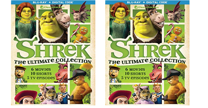 Shrek: The Ultimate Collection Blu-ray + Digital Only $24.99! (Reg. $45)