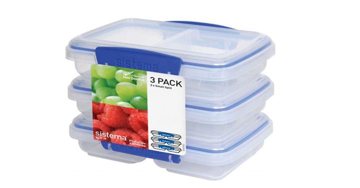 Sistema Klip It Multi-Use Food Storage Container Set (Set of 3) – Only $7!