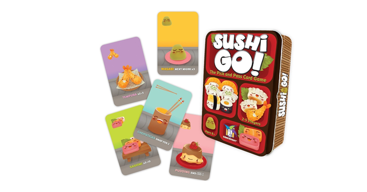 Sushi Go! The Pick and Pass Card Game – Just $5.84!