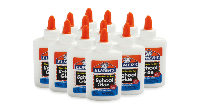 Elmer’s Liquid School Glue – 12 Count- Only $6!! (Reg. $27.60)