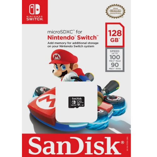 SanDisk – 128GB microSDXC Memory Card for Nintendo Switch Only $14.99! (Reg. $67.99)