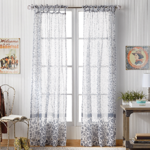 The Pioneer Woman Country Calico Pole Top Curtain Panel Only $6! (Reg. $24.98)