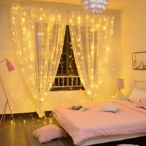 LED Curtain Twinkle Lights Only $19.99 + Free Shipping! (Reg. $34.99)