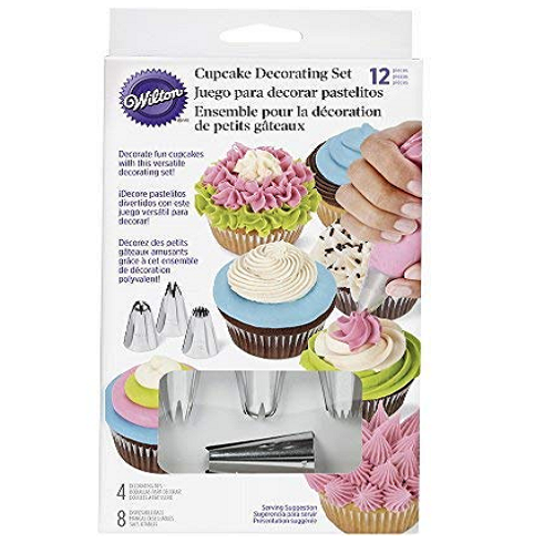 Wilton Cupcake Decorating 12 Piece Icing Tips Set for Only $5.54! (Reg. $10)