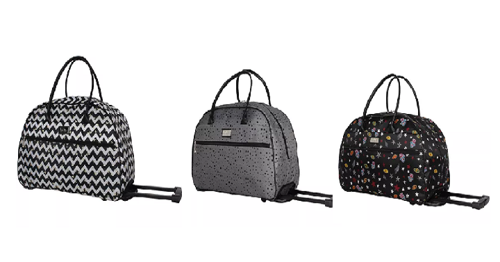 Nicole Miller Wheeled Duffels Collection Only $39.99! (Reg. $125)