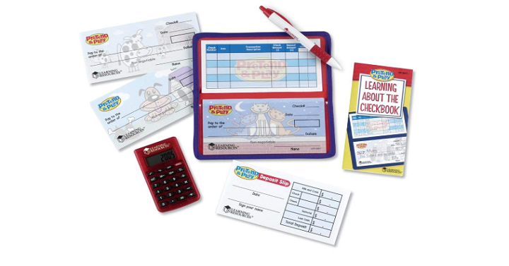 Learning Resources Pretend & Play Checkbook with Calculator Only $8.74! (Reg. $16.99)
