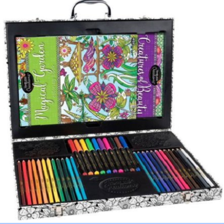 Timeless Creations The Art of Coloring Adult Art Case Only $9.97! (Reg. $20)