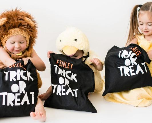 Personalized Trick or Treat Bags – Only $11.99!