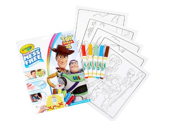Crayola Color Wonder Toy Story 4 Coloring Book Pages & Markers – Only $4.97!
