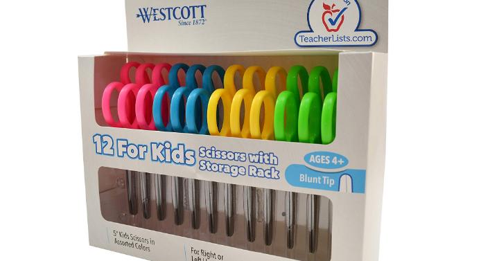 Westcott School Left and Right Handed Kids Scissors (Pack of 12) – Only $9.98!