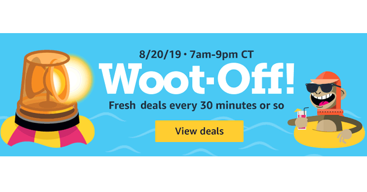 Today is a Woot-Off Day! August 20th Only! Shop with Amazon Prime!