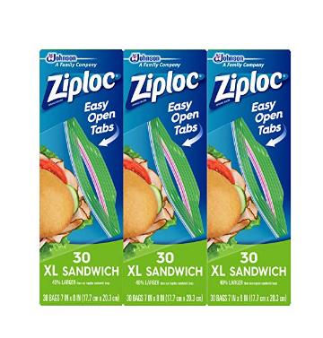 Ziploc Sandwich Bags (Pack of 3) – Only $6.28!
