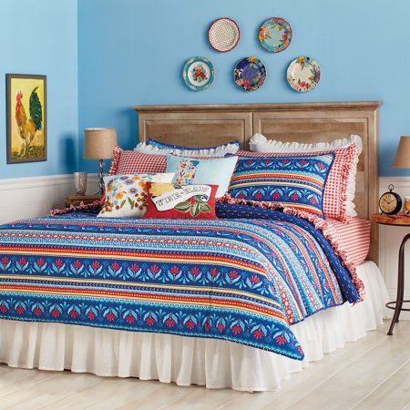 The Pioneer Woman Country Girl Stripe Quilt Full/Queen Only $19.99! (Reg $44.99)
