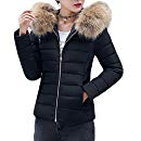 GEMYSE Women’s Puffer Jacket with Fur Hood Only $19.99!