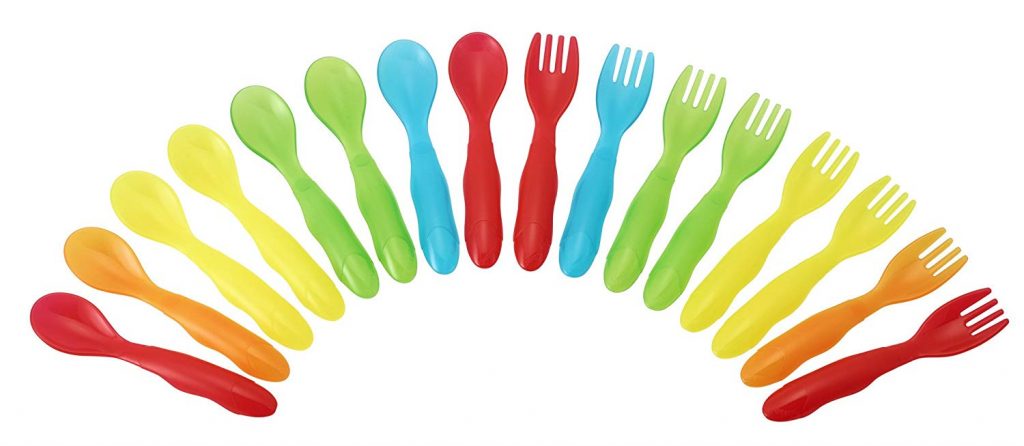 The First Years 16-pc Take & Toss Flatware for Kids Only $1.99!