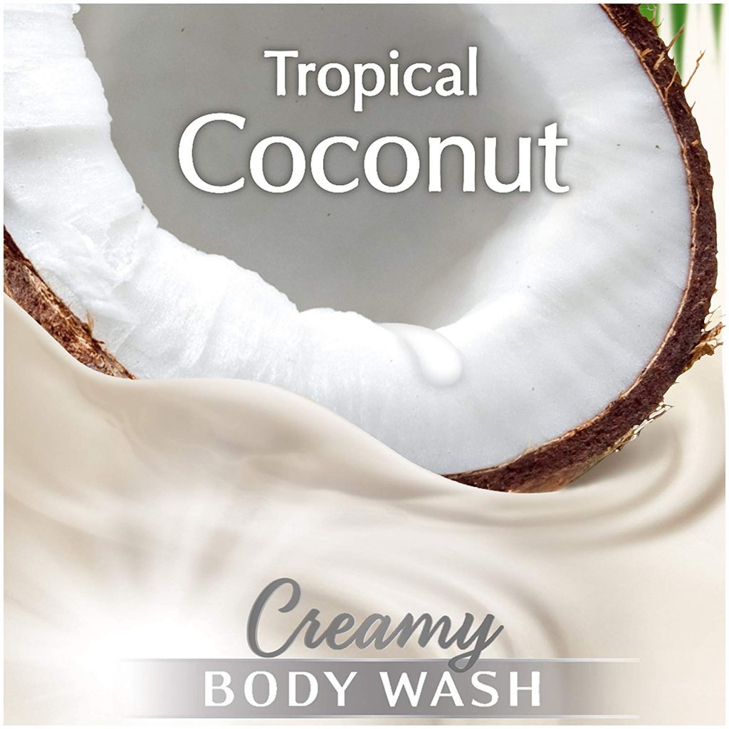 Suave Essentials Body Wash, Creamy Tropical Coconut, 15 oz, pack of 6—$10.47!