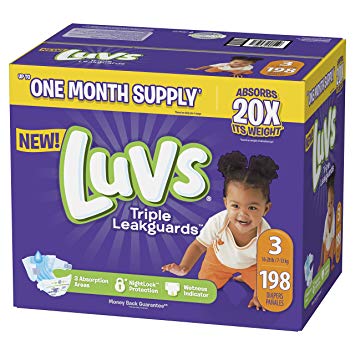 Luvs Ultra Leakguards Diapers Only $.11 Each! (Sizes 1-4)