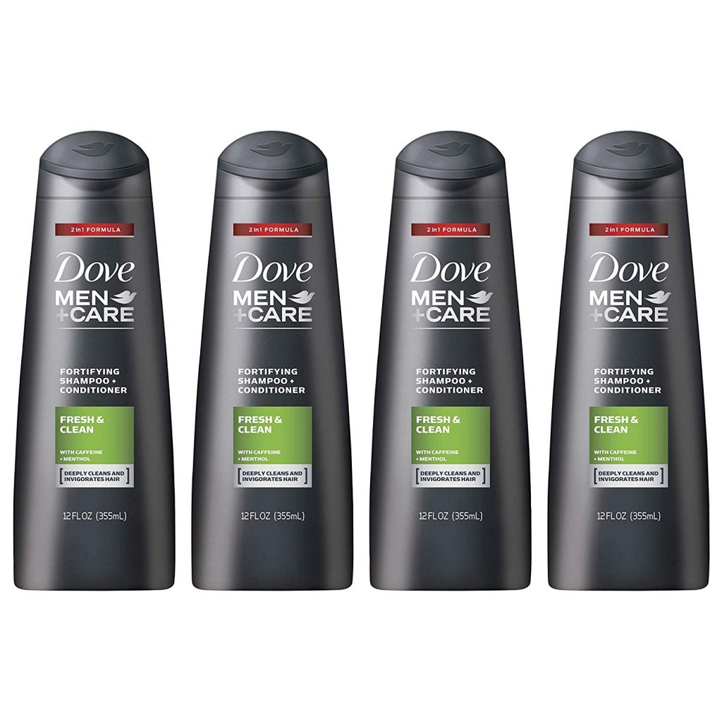 Dove Men+Care Shampoo/Conditioner 4-pack Only $8.56!