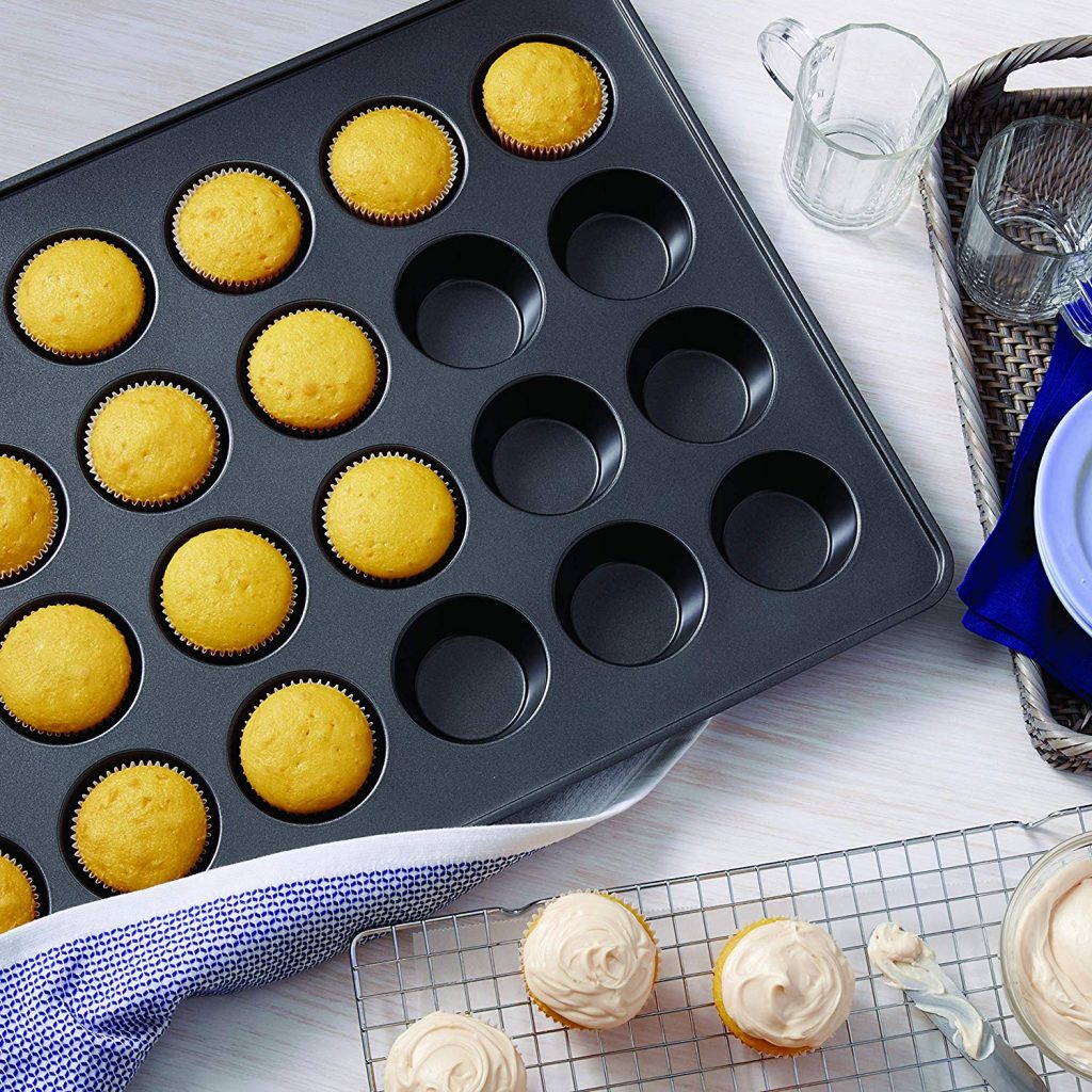 Wilton 24-cup Non-Stick Mega Muffin and Cupcake Baking Pan Only $9.65!