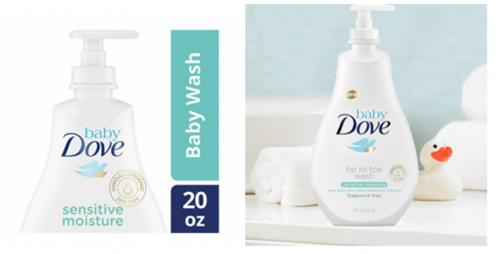 Baby Dove Tip to Toe Baby Wash Sensitive Moisture 20 oz $4.74 Shipped!