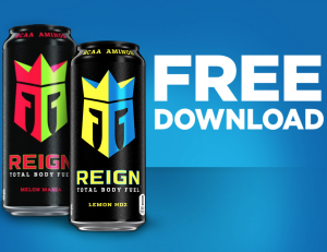 Kroger & Affiliates FREE Friday Download Coupon For FREE Reign Energy Drink!