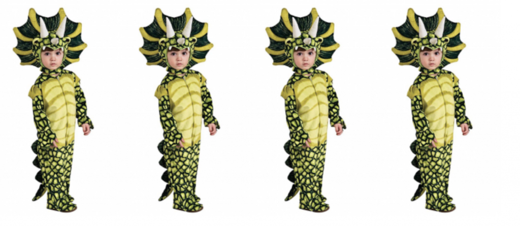 Silly Safari Costume, Triceratops Costume-Small Just $25.59! (Reg. $43.99)