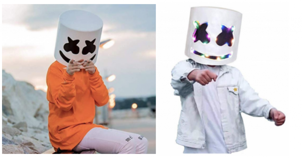 LED Light up DJ Mask Just $8.52 Plus FREE Shipping! Perfect Halloween Costume!